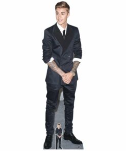 Justin Bieber Smart Suit Cardboard Cutout