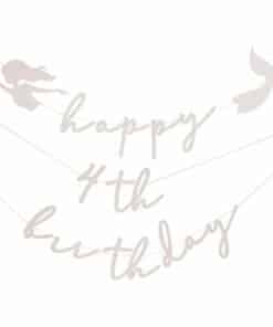 Alternative view of Mermaid Magic Add An Age Happy Birthday Bunting - 2m