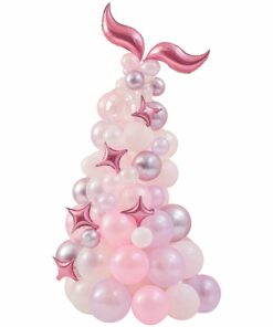 Alternative view of Mermaid Magic Balloon Arch