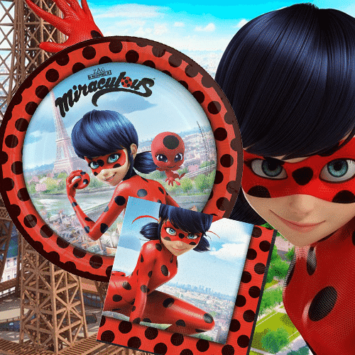 miraculous ladybug party set