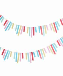 Alternative view of Mix It Up Brights Fringe Bunting - 3m