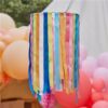 Mix It Up Brights Hanging Ribbon Hoop Decoration