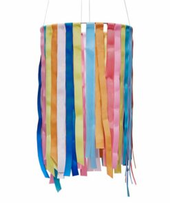 Alternative view of Mix It Up Brights Hanging Ribbon Hoop Decoration