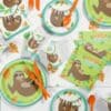 Sloth Party Decorations Banners & Balloons Next Day Delivery