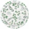 Botanical Paper Party Plates