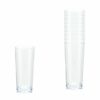 Clear Plastic Mini Cordial Glasses - 56ml