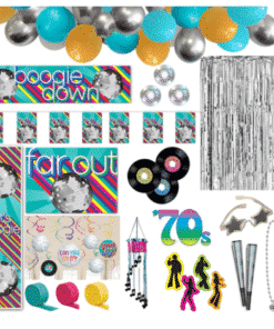 1970's Disco Party Decorations & Novelties Mega Pack