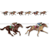 Horse Racing Card Bunting