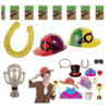 Horse Racing Selfie Novelties & Decoration Party Pack