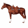 Horse Jointed Cutout Wall Decoration