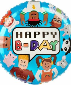 Party Town Themed Balloon