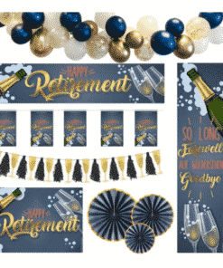 Happy Retirement Office or Home Decorating Pack