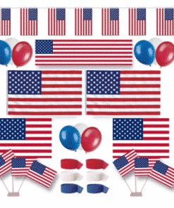 USA July 4th Flag Decorating Pack