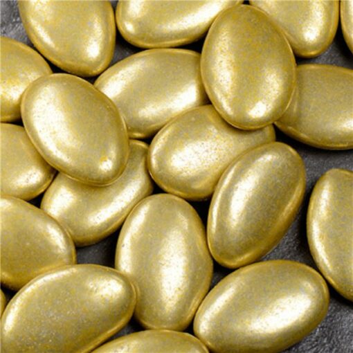 Gold Metallic Chocolate Dragees