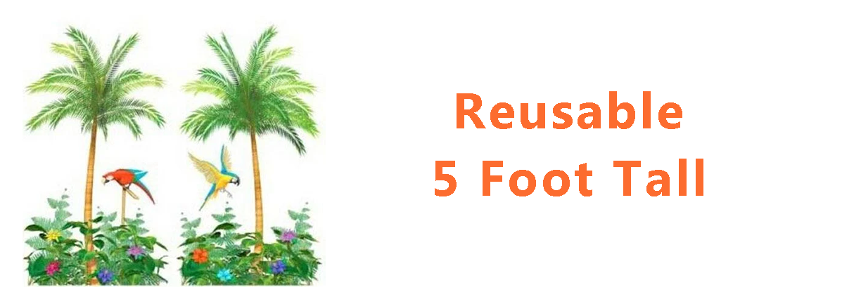 Palm Tree Scene Setters Backdrop