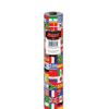 International Flag Plastic Table Banqueting Roll