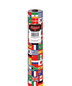 International Flag Plastic Table Banqueting Roll