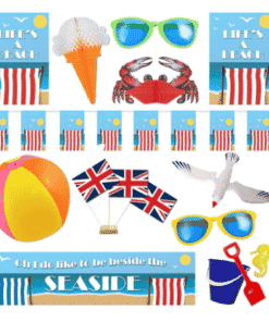 Seaside Beach Hut Decoration & Novelty Pack
