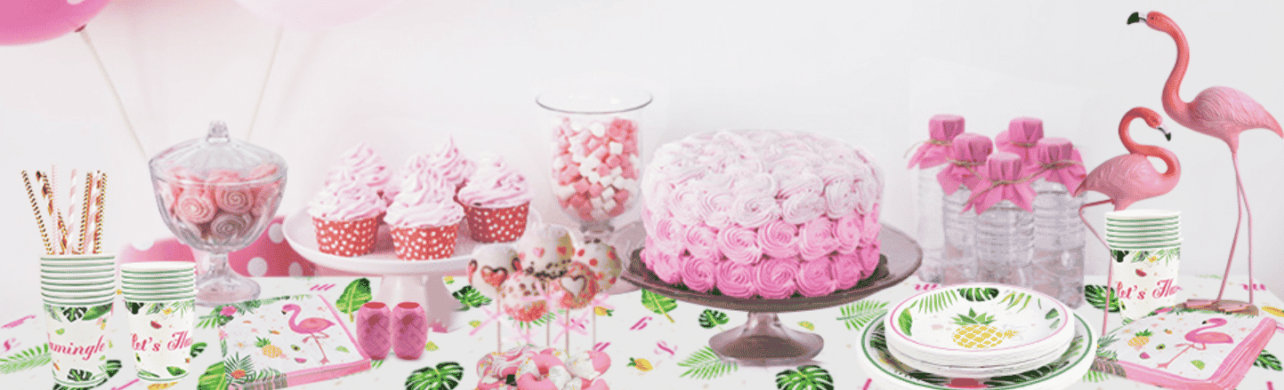 Ultimate Flamingo Party Pack For 16 Guests