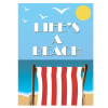 Seaside Beach Hut Decoration & Novelty Pack