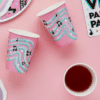 TikTok Musical Note Paper Cups