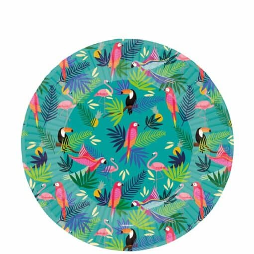 Club Tropicana Paper Plate