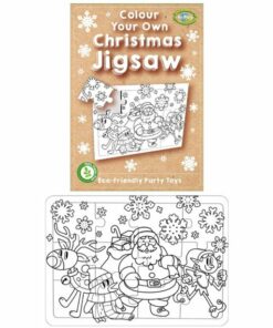 Eco Colour Your Own Christmas Jigsaw