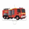 Fireman Sam Fire Engine Shaped Candle