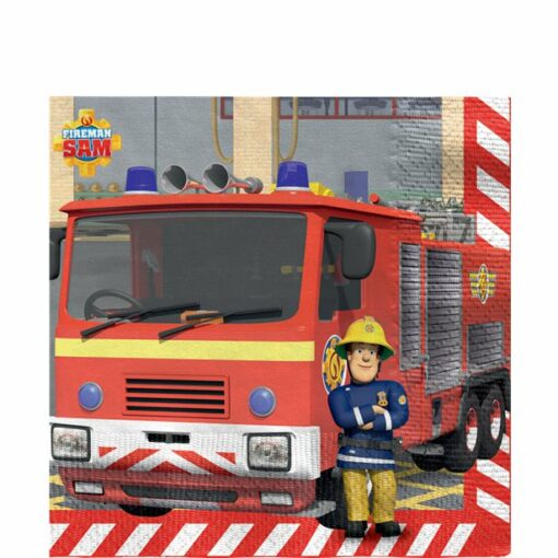 Fireman Sam Paper Lunch Napkins