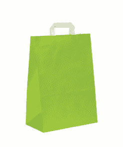 Lime Green Paper Gift Bags