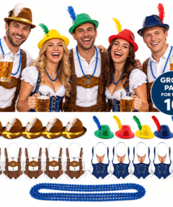 Oktoberfest dress up party pack for 10