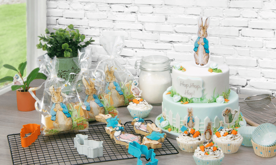 Peter Rabbit Themed Party Decorations Birthday Banners Balloons Tableware Next Day UK Delivery