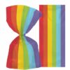 Small Rainbow Plastic Party Bags