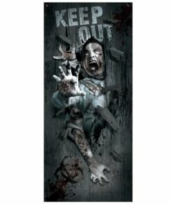 Zombie Attack Door Halloween Decoration