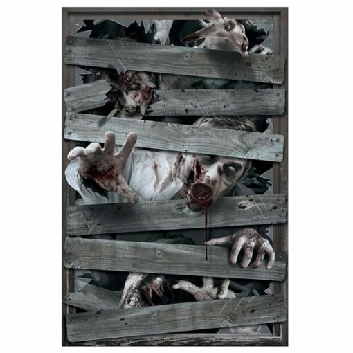 Zombie Window Decoration