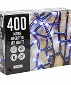 400 Cold White Outdoor LED Lights