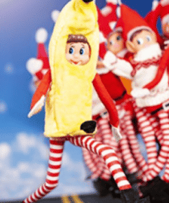 Alternative view of Naughty Elf Banana Outfit