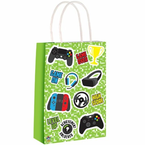 Gamer Paper Party Bag