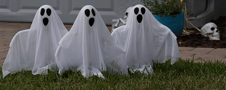Halloween Ghosts Decorations Next Day Delivery