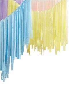 Alternative view of Mix It Up Pastel Streamer Ceiling Decoration