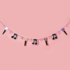 Music Themed Tik Tok Party Bunting