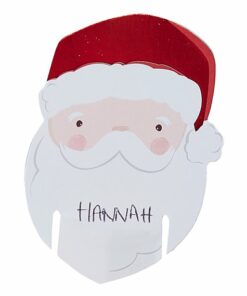 Alternative view of Santa Drink Topper Place Cards - 7.5cm (Pk 12)