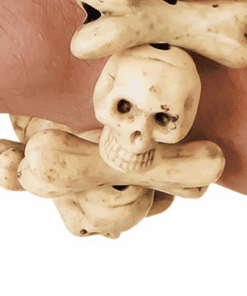 Alternative view of Skull Bones Bracelet