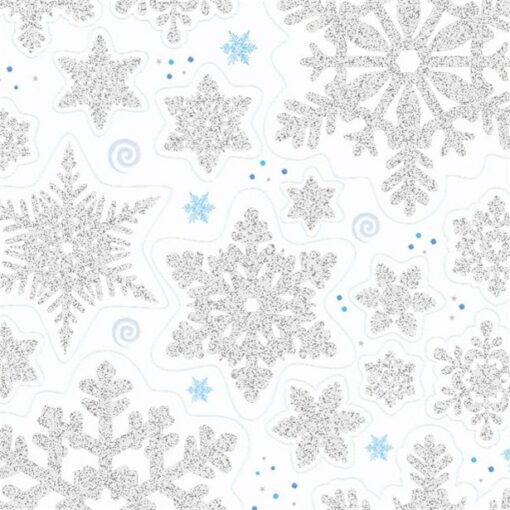 Snowflake Vinyl Window Decorations