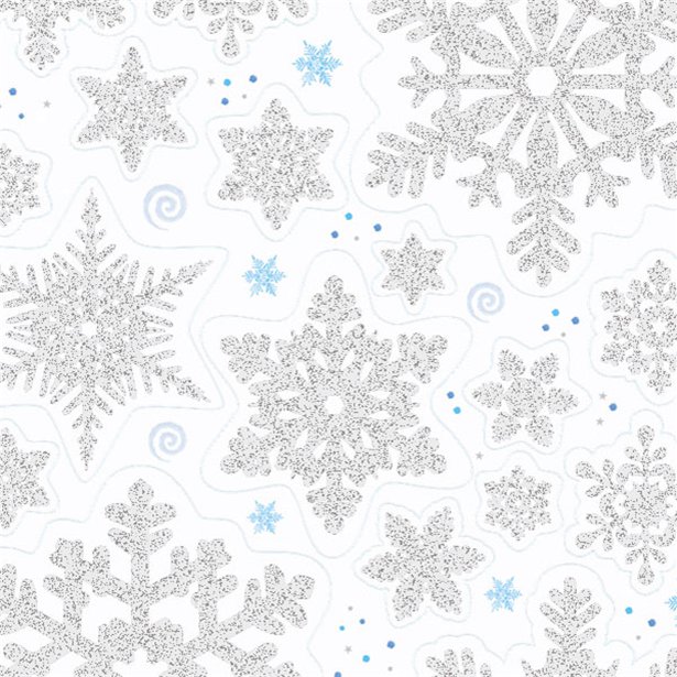Snowflake Vinyl Window Decorations Next Day Delivery