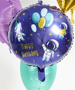 Space Birthday Foil Balloon