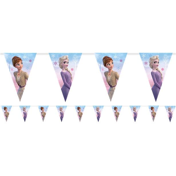 Disney Frozen 2 Wind Spirit Happy Birthday Banners