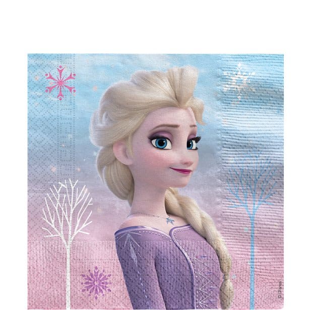 Disney Frozen 2 Wind Spirit Paper Napkins, Serveittes