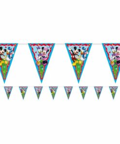 Mickey Rock The House Flag Plastic Bunting