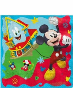 Mickey Mouse Rock The House Paper Napkins